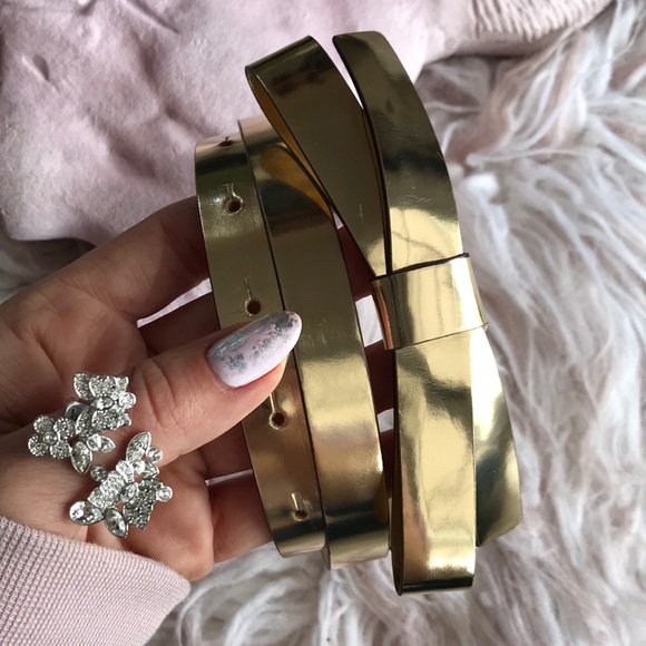 Kate spade gold belt - Picture 2 of 6